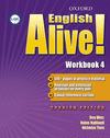 ENGLISH ALIVE! 4: WORKBOOK  (SPANISH)