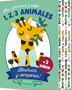 MI PRIMER JUEGO. 1, 2, 3 ANIMALES