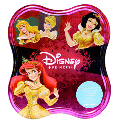 CAJA METALICA PRINCESAS DISNEY