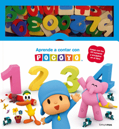 APRENDE A CONTAR CON POCOYO. LIBRO CON PIEZAS ENCAJABLES