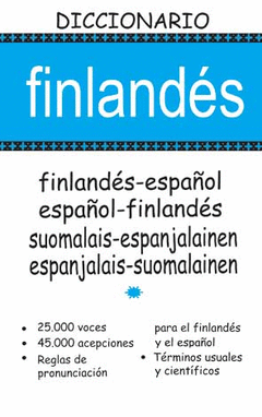 DICCIONARIO FINLANDES-ESPAOL / ESPAOL-FINLANDES
