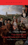 VIAJE MUSICAL POR FRANCIA E ITALIA EN E L SIGLO XVIII