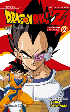 DRAGON BALL Z ANIME SAGA DE LOS SAYANOS N 02