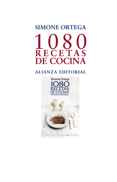 1080 RECETAS DE COCINA ED 08 HOMENAGE