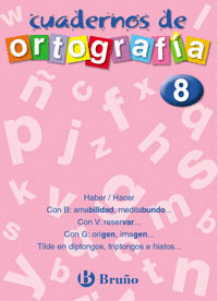 CUADERNO DE ORTOGRAFIA 8