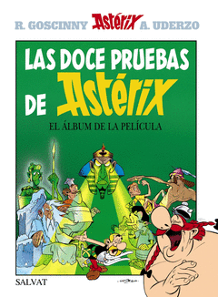 LAS DOCE PRUEBAS DE ASTERIX EL LIBRO DE LA PELICULA