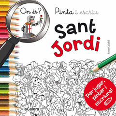 PINTA I ESCRIU ON S SANT JORDI