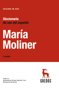 DICCIONARIO DE USO DEL ESPAOL (DVD) MARIA MOLINER DVD