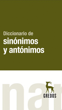 DICCIONARIO DE SINOMINOS Y ANTONIMOS