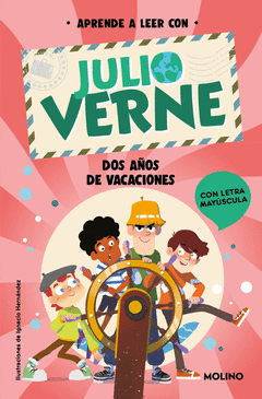 APRENDE A LEER CON JULIO VERNE - DOS AOS DE VACACIONES