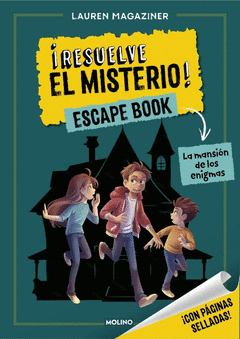 �RESUELVE EL MISTERIO! ESCAPE BOOK 1 - LA MANSI�N DE LOS ENIGMAS
