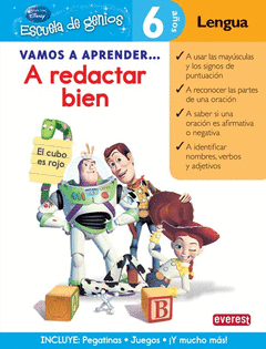 VAMOS A APRENDER... A REDACTAR BIEN. 6 AOS. LENGUA