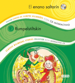 EL ENANO SALTARIN / RUMPELSTILTSKIN. COLECCION CUENTOS DE SIEMPRE BILINGÜES CON CD INTERACTIVO. CLAS