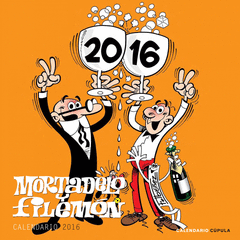 CALENDARIO MORTADELO Y FILEMN 2016