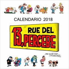 CALENDARIO 13 RUE DEL PERCEBE 2018