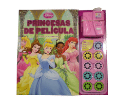 PRINCESAS DE PELICULA  LIBRO + PROYECTOR