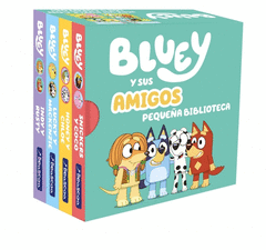 BLUEY. LIBRO JUGUETE - BLUEY Y SUS AMIGOS. PEQUEA BIBLIOTECA (EDICIN EN ESPAO