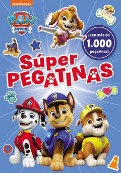 PAW PATROL  PATRULLA CANINA. ACTIVIDADES - SPER PEGATINAS. CON MS DE 1.000 P