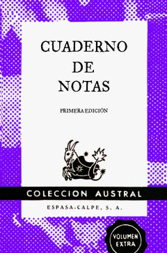 CUADERNO NOTAS VIOLETA AUSTRAL 9X14