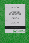 APOLOGIA DE SOCRATES; CRITON; CARTA VII 164 N AUSTRAL