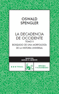 DECADENCIA DE OCCIDENTE II, LA 446 N AUSTRAL