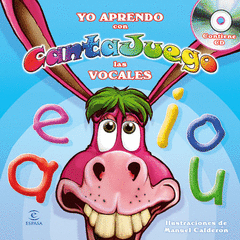 CANTAJUEGOS LAS VOCALES + CD
