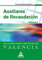 AUXILIARES RECAUDACION DIPUTACION VALENCIA TEM 2 MATERIA ESPECIFICA
