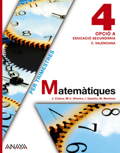 MATEMTIQUES 4. OPCI A.
