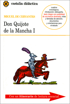DON QUIJOTE DE LA MANCHA I, II CASTALIA DIDACTICA 2 VOL