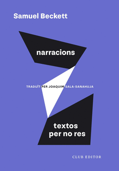 NARRACIONS I TEXTOS PER NO RES
