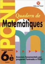PONT, MATEMTIQUES, 5 EDUCACI PRIMRIA