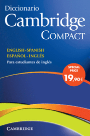DICCIONARIO INGLES/ESPAOL CAMBRIDGE COMPACT + CD ED 08