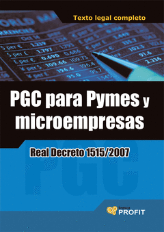 PGC PARA PYMES Y MICROEMPRESAS (TEXTO INTEGRO 07