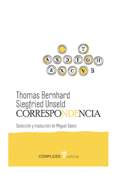 CORRESPONDENCIA THOMAS BERNHARD-SIEGFRIE UNSELD
