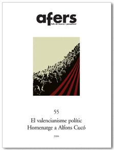 AFERS 55 VALENCIANISME POLITIC