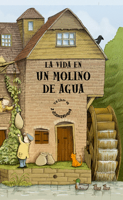 LA VIDA EN UN MOLINO DE AGUA DESPLEGABLE 3D