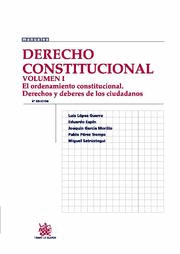 DERECHO CONSTITUCIONAL VOL 1
