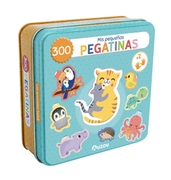 CR�AS DE ANIMALES. MIS PEQUE�AS PEGATINAS. CAJA METAL
