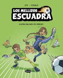 LOS MELLIZOS ESCUADRA 1. �CHUTAN BALONES DE VERDAD!
